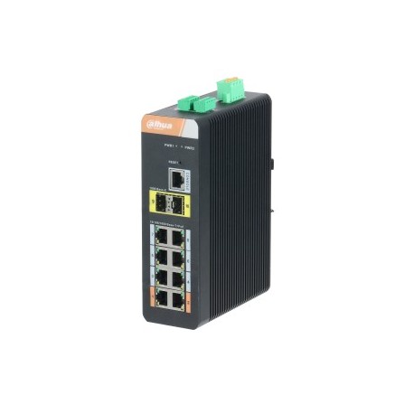 Switch gigabit 10ports avec PoE Gigabit 8 ports (Géré)commutateur PoE/EEE802