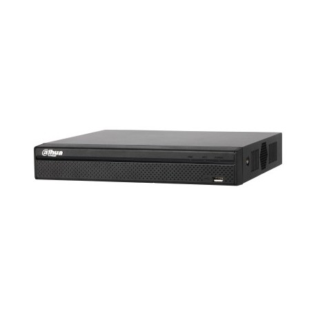 Enregistreur vidéo réseau compact à 4/8 canaux 1U 4PoE 4K et H.265