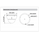 Dôme AV DAHUA IP 8MP 2.7X12mm Zoom IR50m IP67 WDR120dB 12Vdc/POE