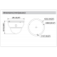 Caméra réseau dôme IR 8MP WDR