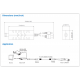 Balun transmission Dahua HDCVI/AHD/ANALOGIQUE sur UTP CAT5/6 1/2MP 400m