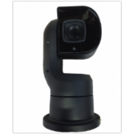 Tourelle avec caméra IP 2MP Starlight IR  distance jusqu'à 150m IP67 IK10 couleur noire