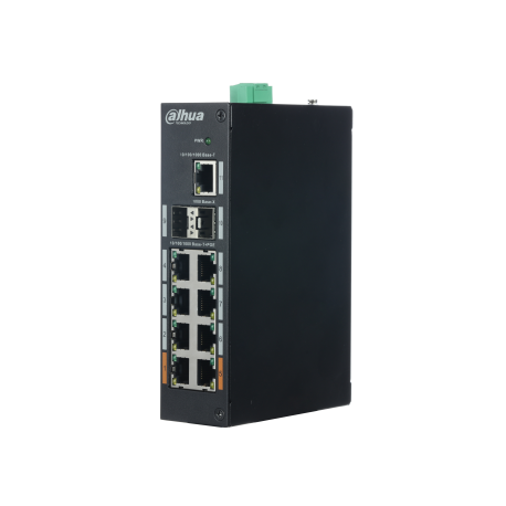 Switch Dahua 11 ports Gigabit dont 8 ports PoE - PFS3211-8GT-120