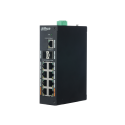 Switch Dahua 11 puertos Gigabit incluyendo 8 puertos PoE - PFS3211-8GT-120