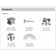 Caméra IP antidéflagration infrarouge 2MP Starlight IR100 IP68