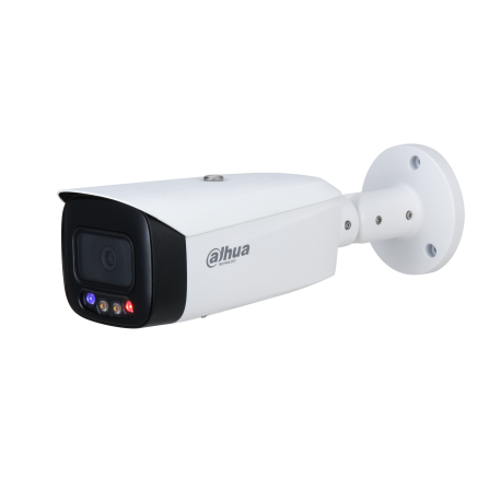 Dahua Caméra réseau WizSense à focale fixe à détection active polychrome de 5 mégapixels -IPC-HFW3549T1-AS-PV