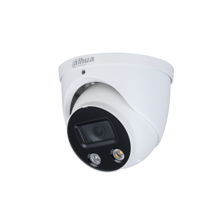 Dahua Caméra réseau WizSense à focale fixe et à dissuasion active polychrome 5MP - IPC-HDW3549H-AS-PV