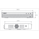 Dahua 4 canaux compact 1U 1HDD 4Pe lite 4K H.265 enregistreur vidéo réseau - NVR2104HS-P-4KS2