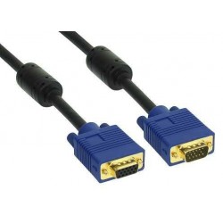 Câble de moniteur S-VGA/15 broches/*blindé/full HD (longeur 20m)